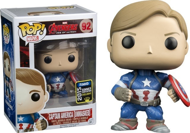 Avengers Captain America (unmasked) #92