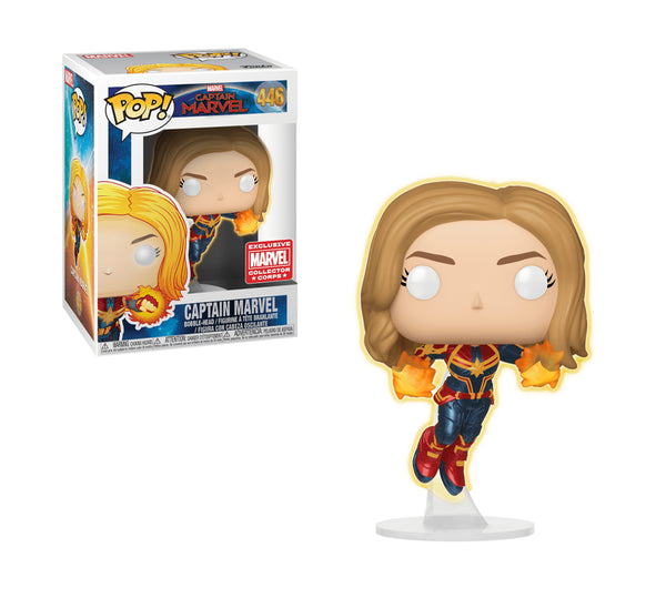 Marvel - Captain Marvel (Marvel Collector Corps GITD Exclusive) #446