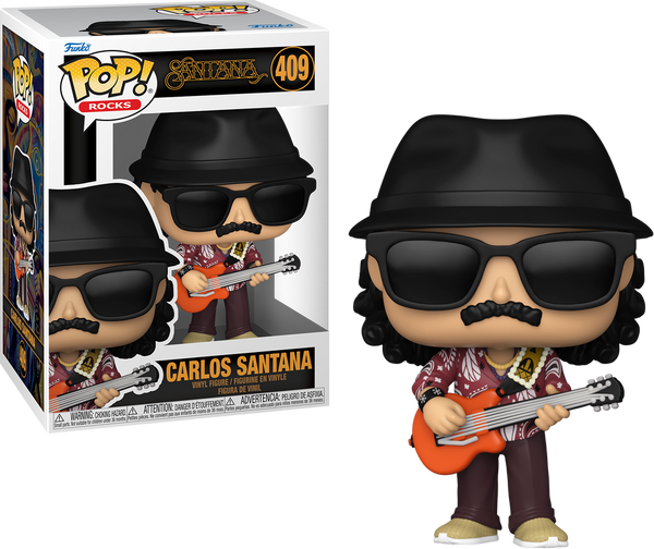 Funko Pop! Rocks Carlos Santana Vinyl Figure #409