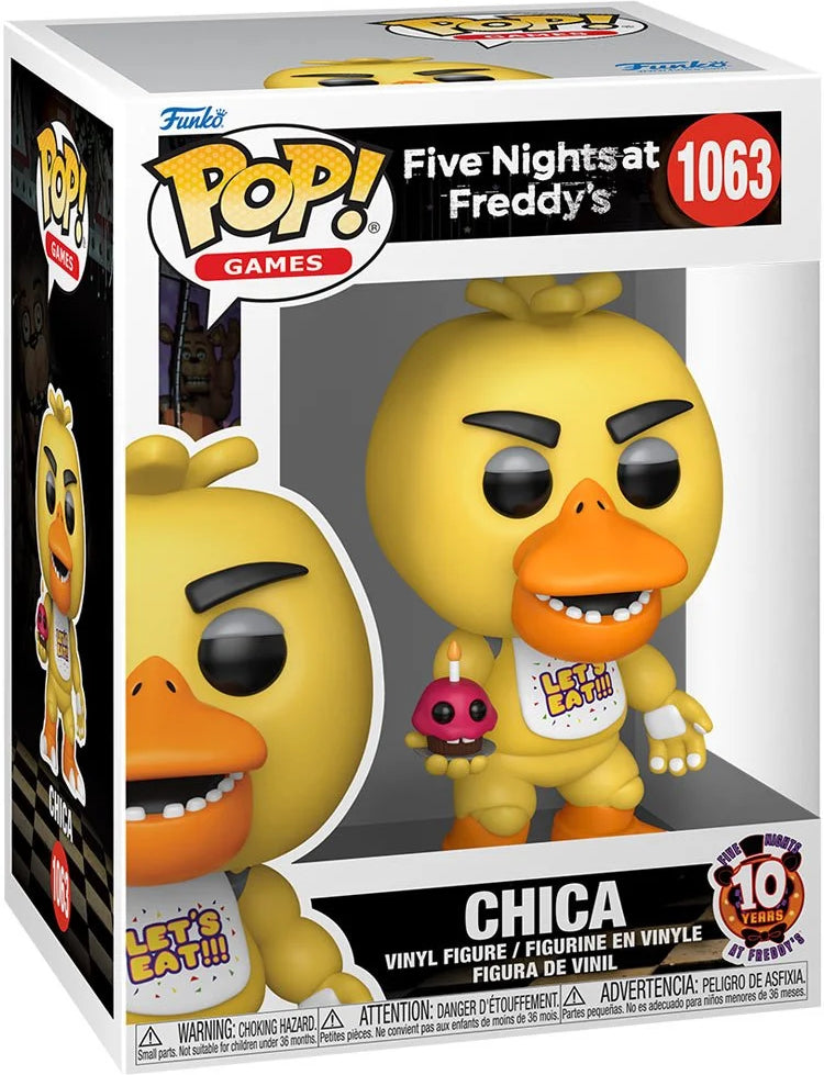 Funko Pop! Games Five Nights at Freddy's Chica Vinyl Figure #1063