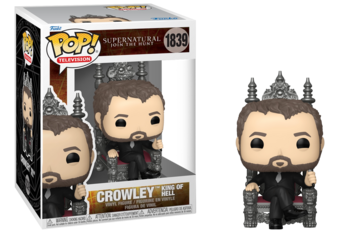 Supernatural Crowley King of Hell Throne Premium Funko Pop! #1839