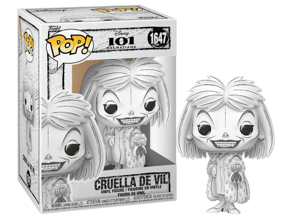 Disney Sketched 101 Dalmatians Cruella De Vil  #1647