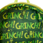 Loungefly-Dr. Seuss Dr. Seuss' How The Grinch Stole Christmas! Plush Cosplay Light Up Mini Backpack