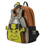 Shrek, Donkey, & Puss in Boots Trio Exclusive Triple Pocket Mini Backpack