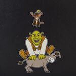 Shrek, Donkey, & Puss in Boots Trio Exclusive Triple Pocket Mini Backpack