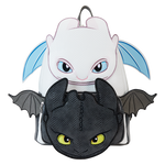 Loungefly - How to Train Your Dragon Light & Night Fury Cosplay Mini Backpack