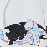 Loungefly - How to Train Your Dragon Light & Night Fury Cosplay Mini Backpack