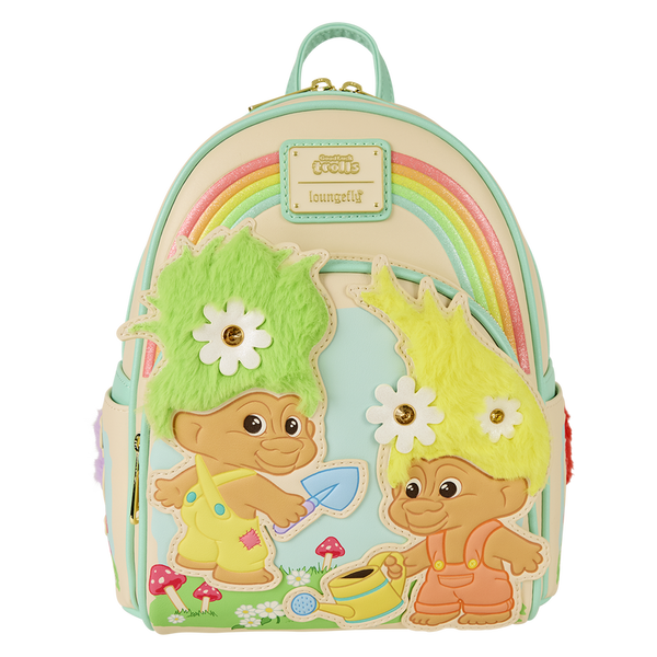 Classic Good Luck Trolls Plush Glitter Mini Backpack