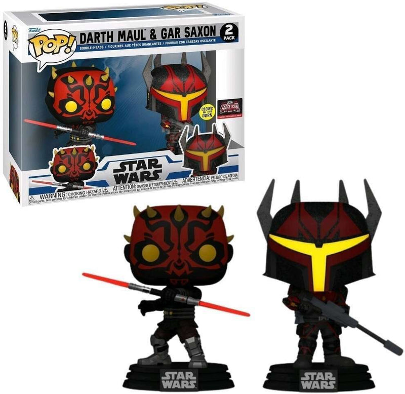 Star Wars - Darth Maul & Gar Saxon (Glow in the Dark | 2 Pack)