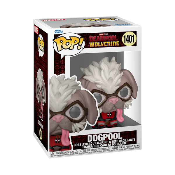 Deadpool & Wolverine Dogpool Funko Pop! Vinyl Figure #1401
