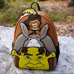 Shrek, Donkey, & Puss in Boots Trio Exclusive Triple Pocket Mini Backpack