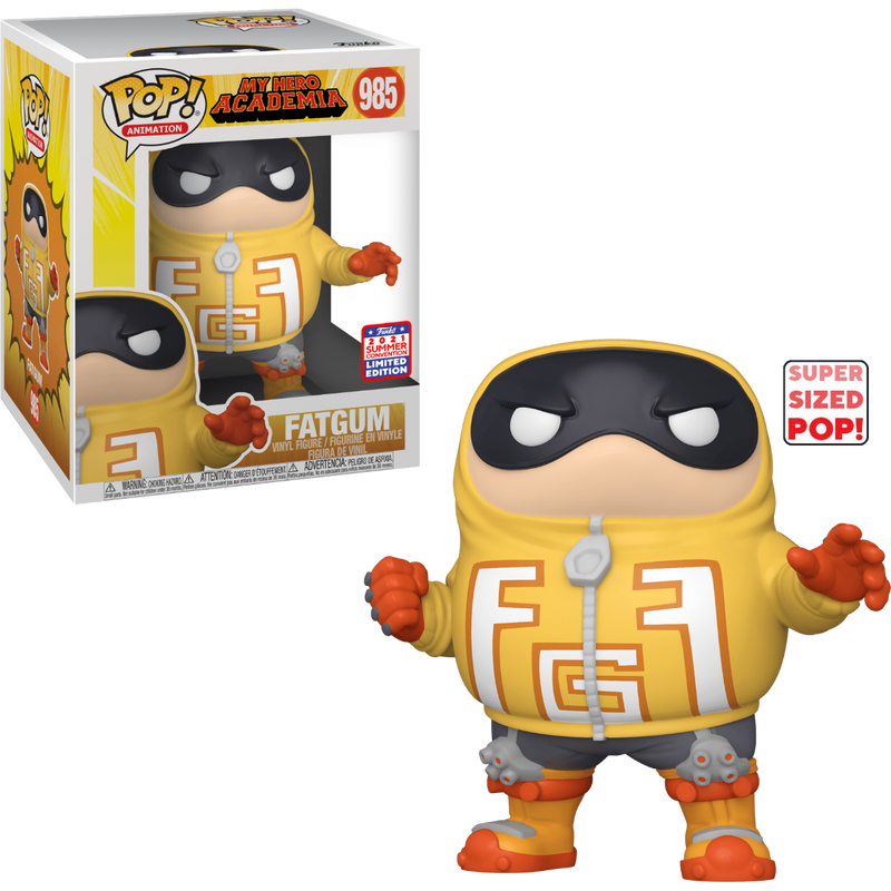 My Hero Academia - Fatgum 6" (2021 Summer Convention Sticker) #985