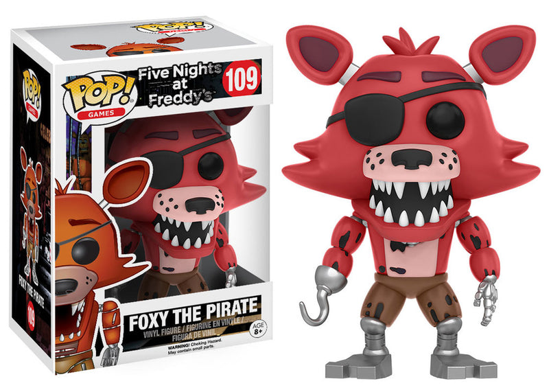 Five Nights at Freddy's Foxy The Pirate Funko Pop! Vinyl Figure #109