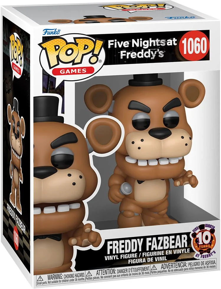 Funko Pop! Games Five Nights at Freddy's Freddy Fazbear Vinyl Figure #1060
