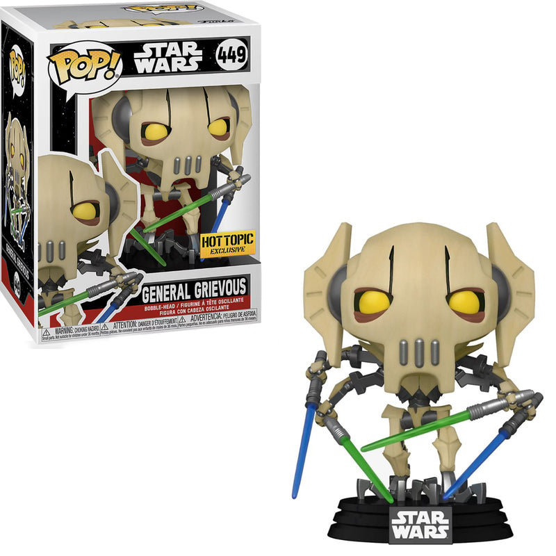 Star Wars - General Grievous (Four Lightsabers) Hot Topic Exclusive Sticker #449