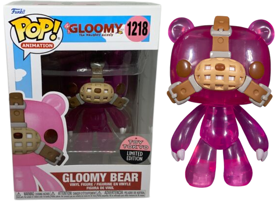 Gloomy Bear w/Mask Translucent (Toy Tokyo) #1218
