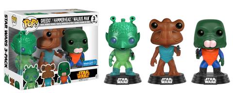 Star Wars - Greedo, Hammerhead, & Walrus Man (3-Pack) (Walmart Exclusive)