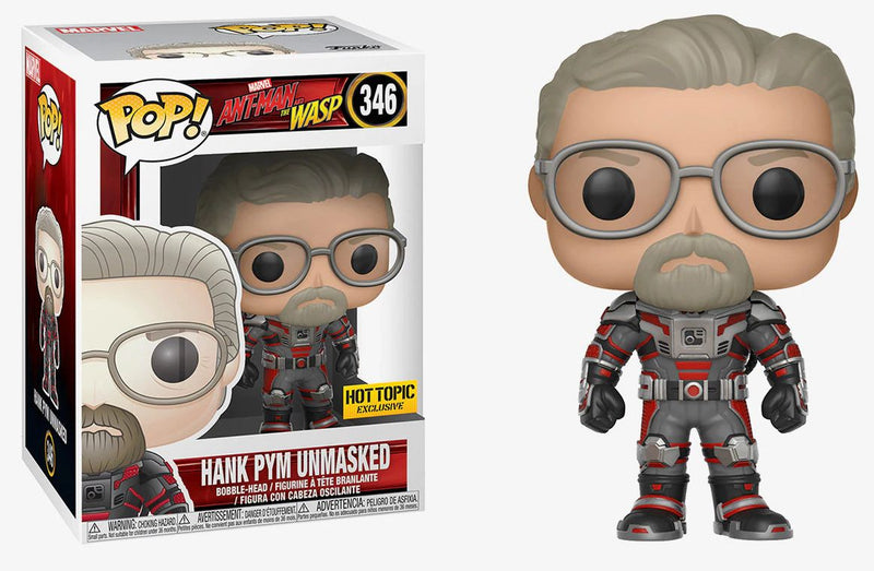Marvel - Ant-Man "WASP" Hank Pym Unmasked (Hot Topic) - #346