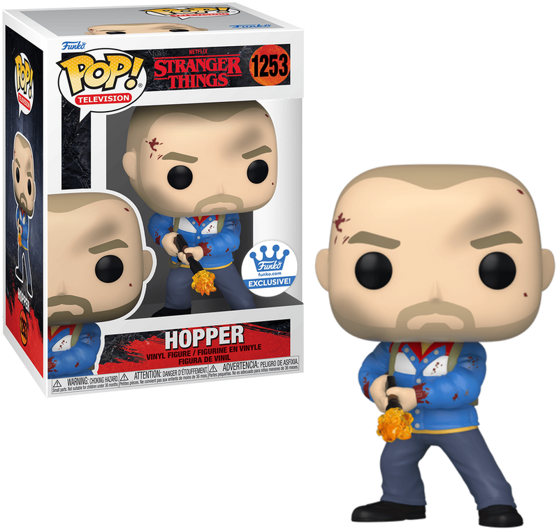 Stranger Things - Hopper w/Flamethrower (Season 4) (Funko Exclusive) #1253