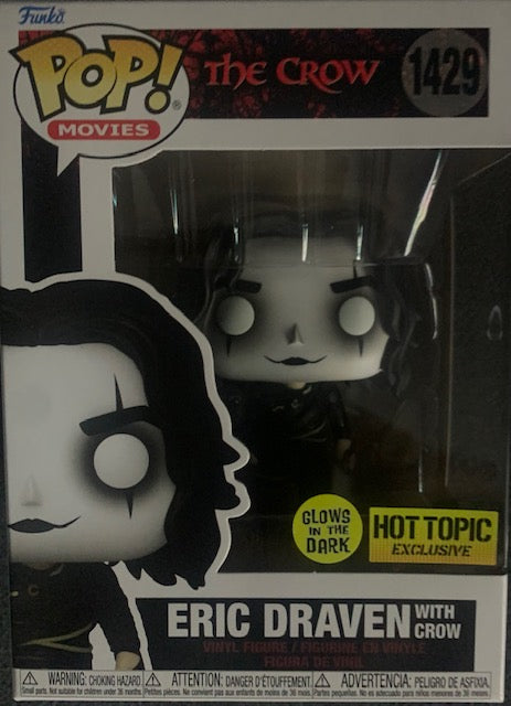 The Crow - Eric Draven with Crow (GITD) HT Exclusive #1429