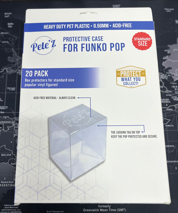 Pete'Z 0.50mm Collapsible Vinyl Protector Box 20-Pack