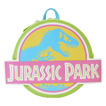 SDCC Limited Edition Jurassic Park 30th Anniversary Neon Glow Mini Backpack
