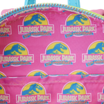 SDCC Limited Edition Jurassic Park 30th Anniversary Neon Glow Mini Backpack