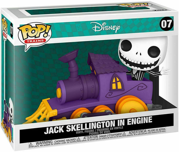 Nightmare Before Christmas Jack in Train Engine Pop! Train #07
