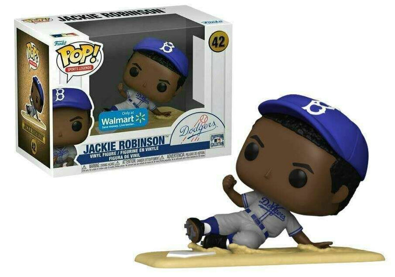 Dodgers - Jackie Robinson (Sliding) (Walmart Exclusive) #42