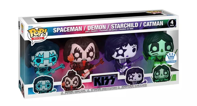 KISS Pop! KISS (Color Spotlight) 4-Pack