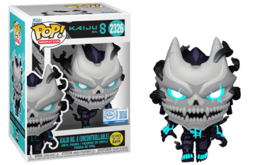Kaiju No. 8 (Uncontrollable) Glow-in-the-Dark Funko Pop! Vinyl Figure-Exclusive #2326