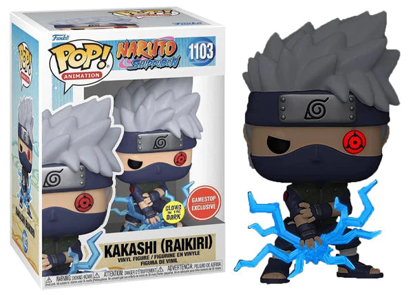 Naruto Shippuden - Kakashi (Raikiri) GITD Gamestop Exclusive #1103