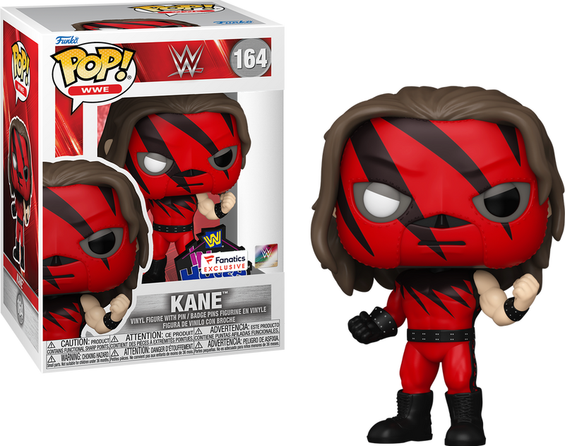 WWE Pop! Kane with In Your House Pin Funko #164
