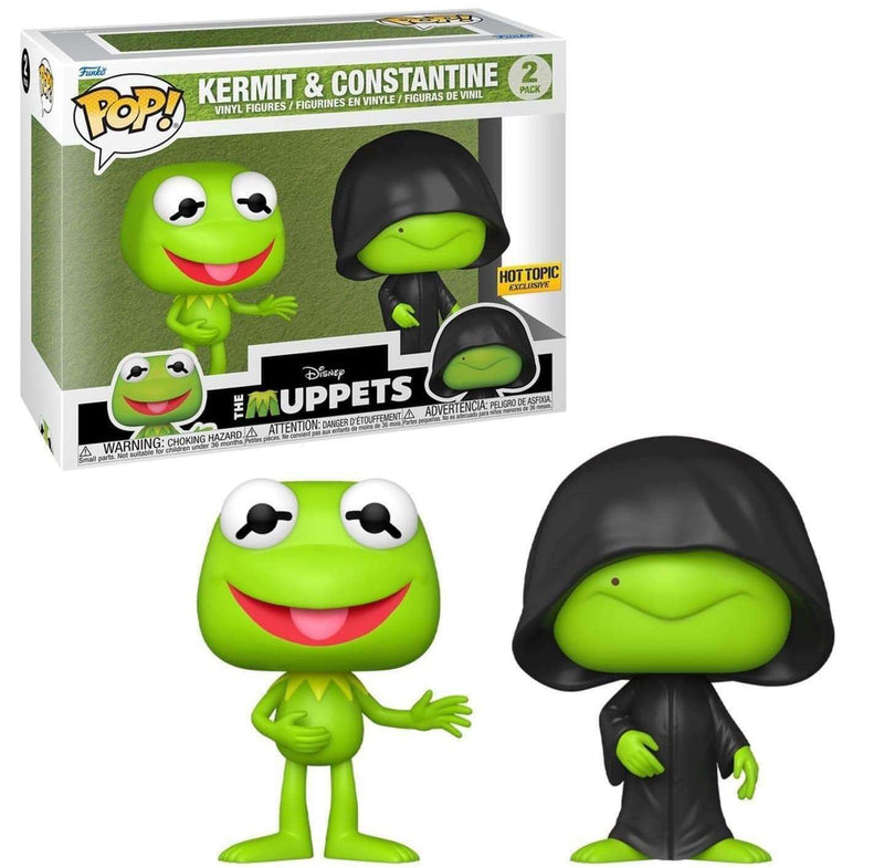 The Muppets Pop! Kermit & Constantine Vinyl (2 pack)