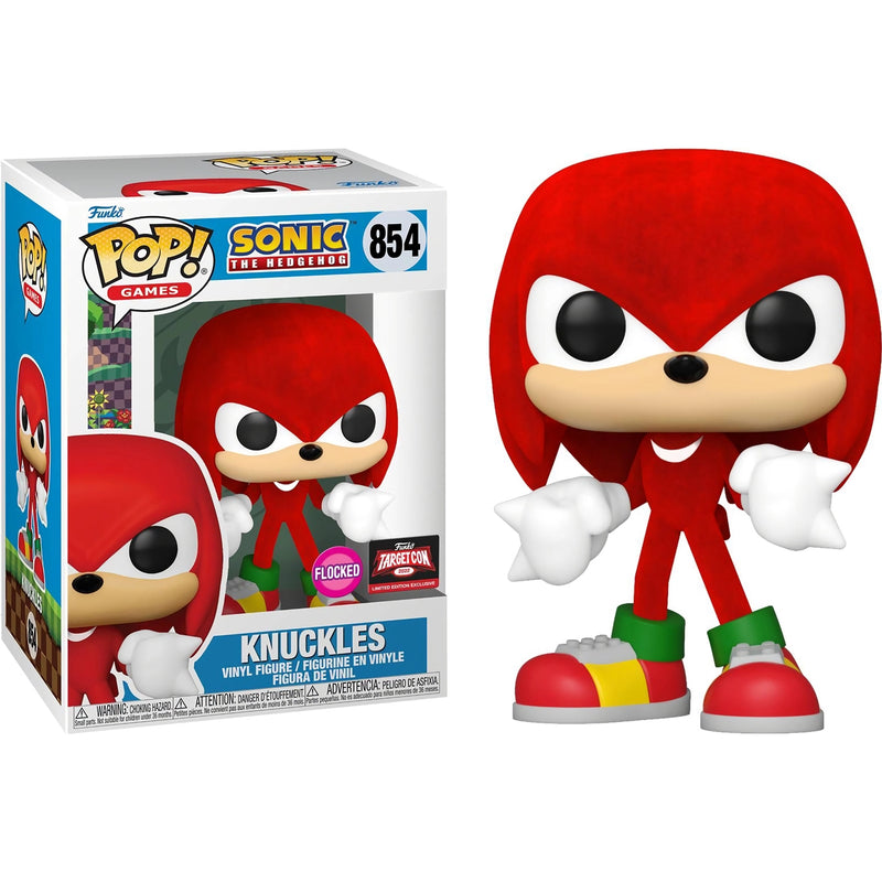 Sonic The Hedgehog - Knuckles (Flocked) #854