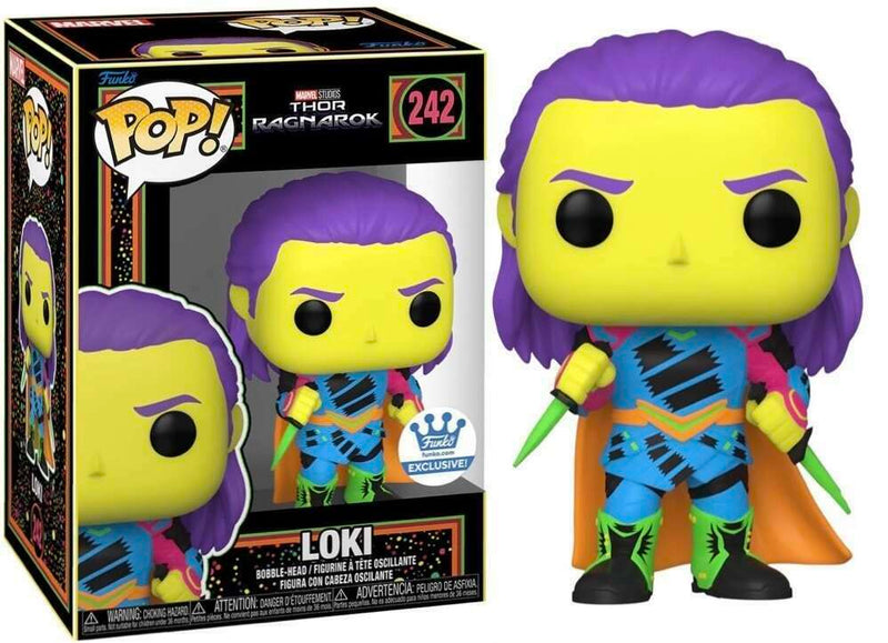 Marvel - Thor Ragnarok - Loki (Blacklight) (Funko Exclusive) #242