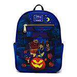 Disney Loungefly Lilo & Stitch Halloween Trick or Treating Mini Backpack GITD