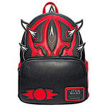 Loungefly Star Wars Darth Maul Sith Cosplay Mini Backpack