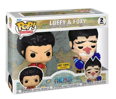 One Piece - Luffy & Foxy (2 pack)