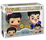 One Piece - Luffy & Foxy (Limited Edition Chase-Hot Topic) 2 pack