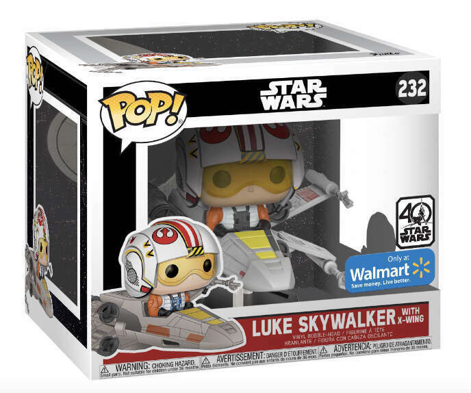 Star Wars - Luke Skywalker with X-Wing (Walmart Exclusive) #232