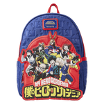 Loungefly My Hero Academia Group Debossed Logo Mini Backpack