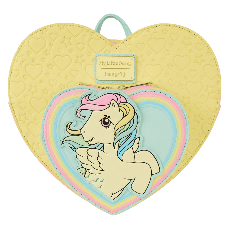 Loungefly-My Little Pony Exclusive Sky Dancer Heart Shaped Figural Mini Backpack