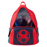 Loungefly Marvel Spider-Verse Miles Morales Hoodie Cosplay Lenticular Mini Backpack