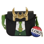 Marvel Loki for President Cosplay Crossbody Bag w/Coin Bag