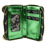 Marvel Metallic Loki Cosplay Zip Around Wallet