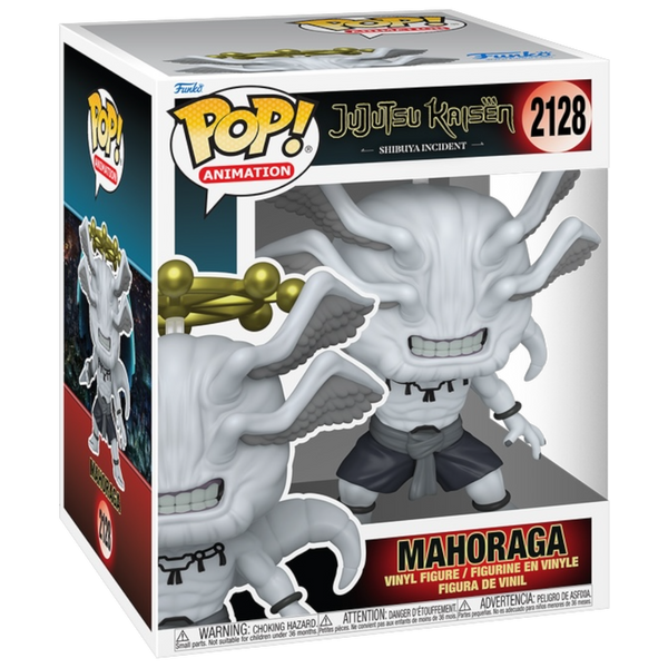 Jujutsu Kaisen Shibuya Incident Mahoraga Super 6 1/4-Inch Funko Pop! Vinyl Figure #2128