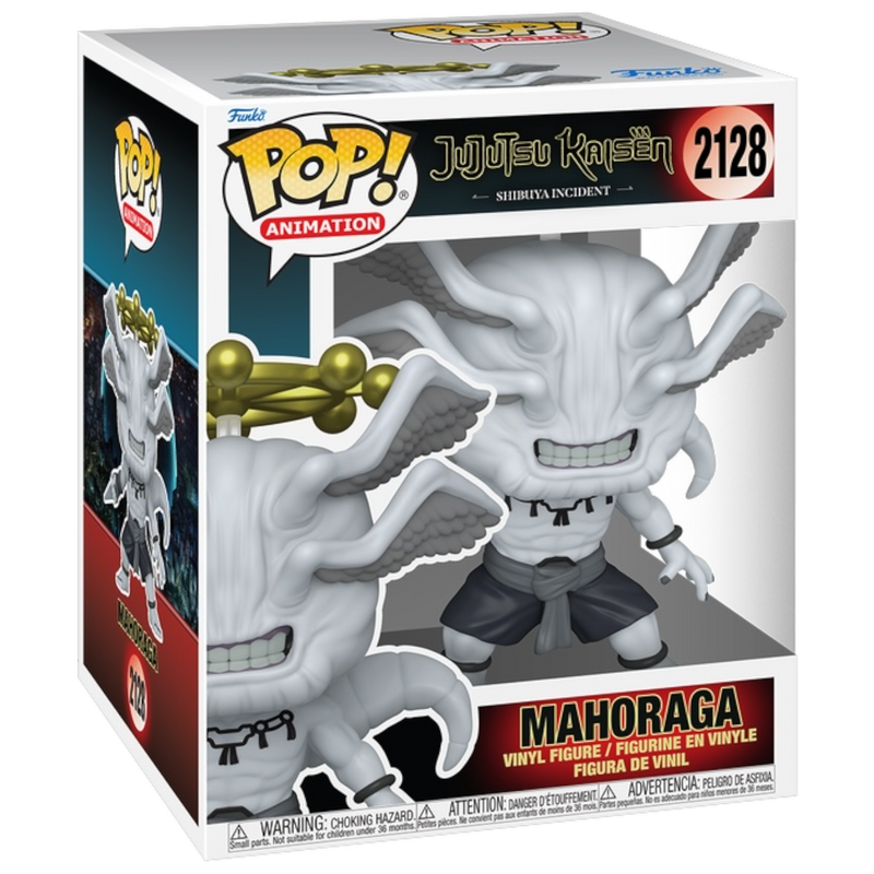 Jujutsu Kaisen Shibuya Incident Mahoraga Super 6 1/4-Inch Funko Pop! Vinyl Figure #2128