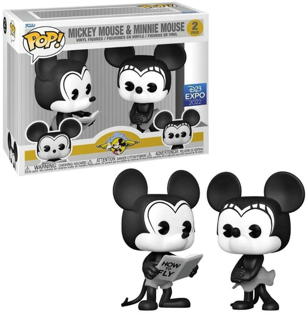 Mickey Mouse & Minnie Mouse (2 pack)