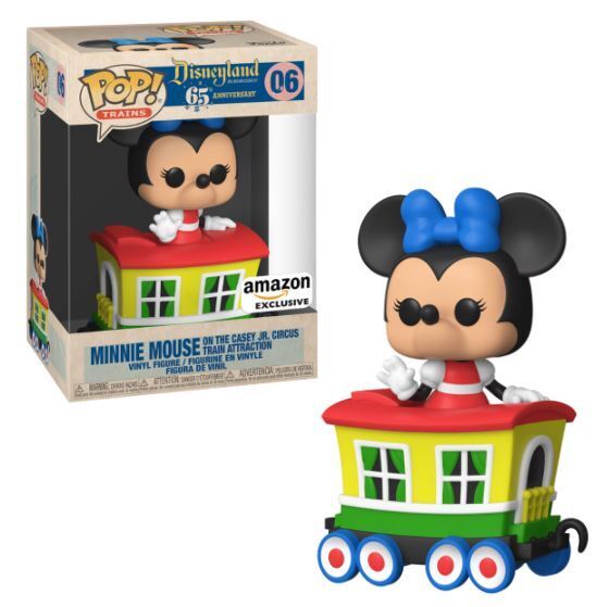 Disneyland 65th Anniversary - Minnie Mouse on the Casey Jr. Circus Train Attraction #06